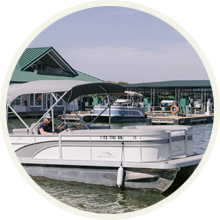 Cottonwood Creek Marina Lake Lewisville boat rental