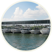 Cottonwood Creek Marina Lake Lewisville slip rental